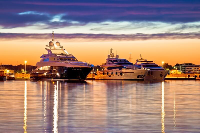 Croatia Cruise Sunset