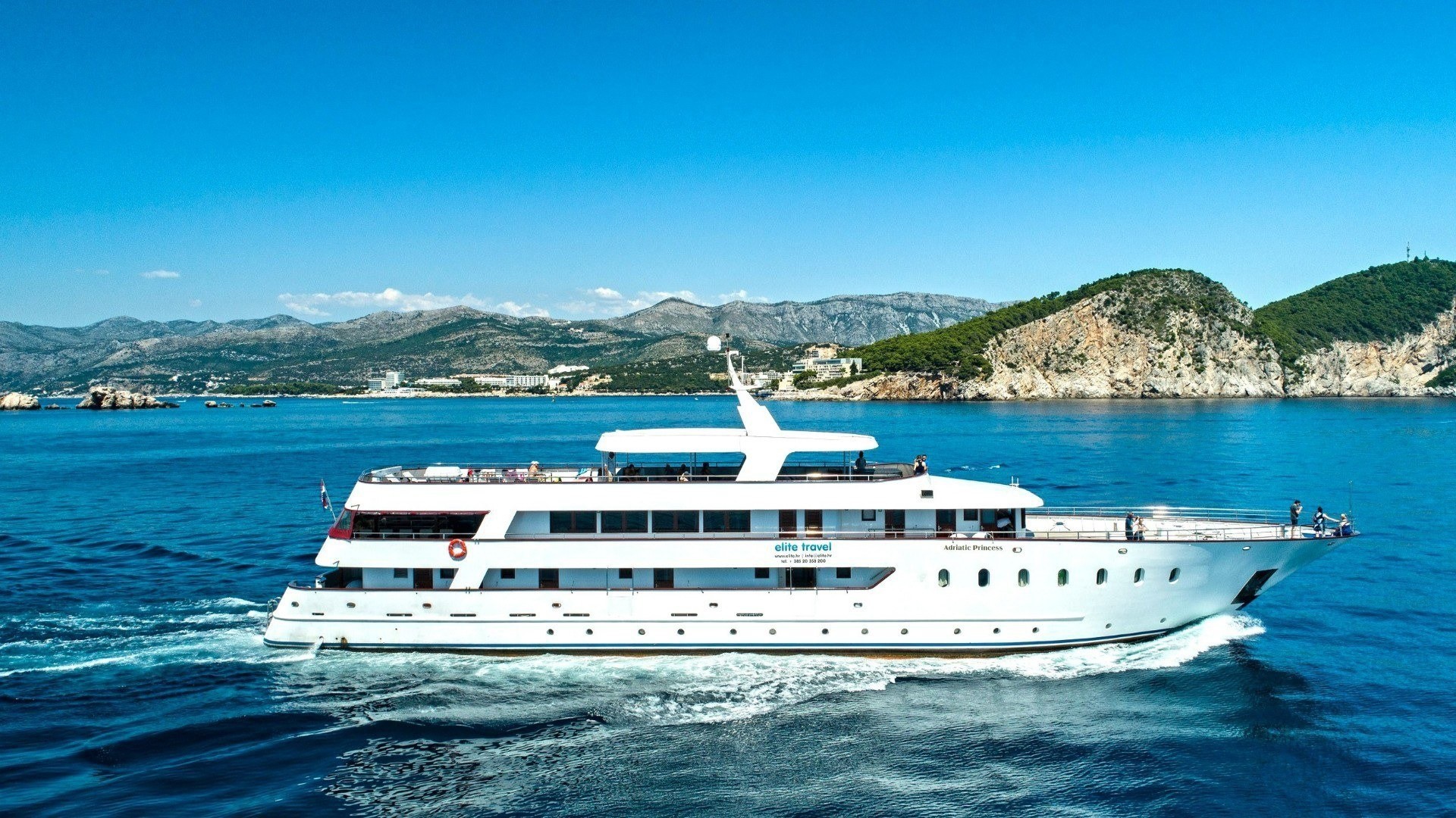 Adriatic Princess Ship Small Adriatic Cruise Ship Croatia Cruise